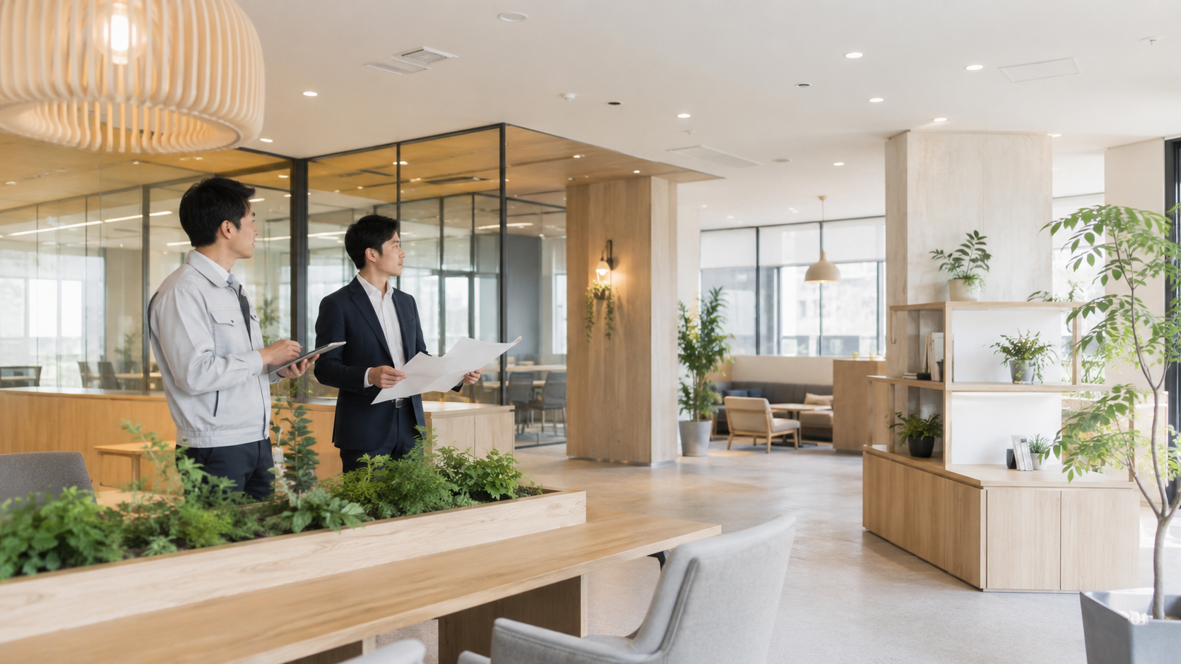 デザイン施工まで一気通貫のイメージ